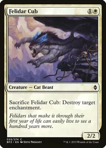 4 Felidar Cub 4x x4 - NM - Battle for Zendikar - mtg - Picture 1 of 1