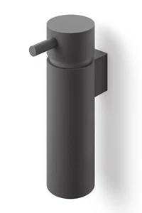 Zack Manola Stainless Steel Soap Dispenser, Wall-Mounted, Black - Picture 1 of 1
