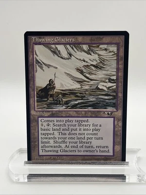 Thawing Glaciers Alliances 1996 Near Mint Never Played Magic The Gathering Mtg - Image 1 of 4