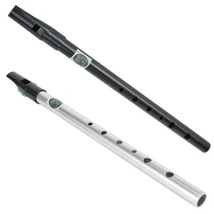 Irish Whistle Tin Whistle 6 Holes Flute Instrument For Beginners High Low Notes - Picture 1 of 81