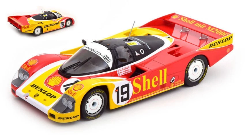 NOREV NV187415 PORSCHE 962 C SHELL N.19 LM 1988 M.ANDRETTI-M.ANDRETTI-J.ANDRETTI - Immagine 1 di 1