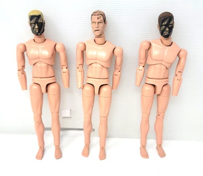 Lot of 3 Blue Box Toys Elite Force 1/6 Scale Figures Custom Expression Mechanism - Image 1 of 4