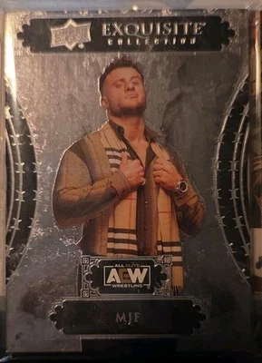 2024 Upper Deck Black Diamond AEW Exquisite Collection /125 MJF #18 - Image 1 of 3