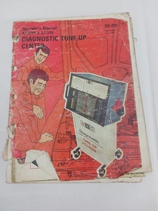Vintage ACDelco st-210 diagnostic tune-up Center manual First Edition Sd-210 - Picture 1 of 4