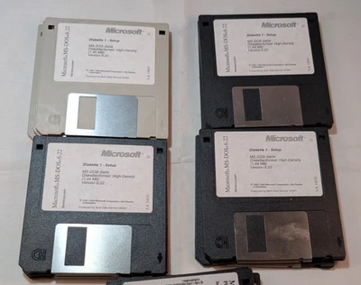 Microsoft MS-DOS 6.22 Installations Disketten GETESTET - Bild 1 von 4