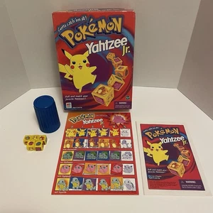 Vintage 1998 Pokemon Yahtzee Jr. 100% Complete Nintendo Milton Bradley Pikachu  - Picture 1 of 7