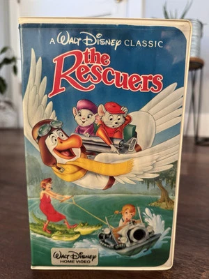 Disney The Rescuers Black Diamond Classics Edition (VHS, 1992) Vintage - Image 1 of 4
