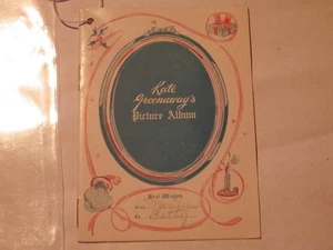 1930'S 40'S DRESS ACCESSORY Vintage Kate Greenaway Childrens Photo Album - Picture 1 of 5