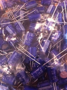 150 Mfd 25V 105' Radial Capacitor (100 piece lot) - Picture 1 of 1