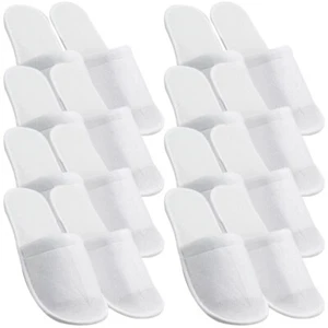 8 Pairs Anti-slip Slippers Guesthouse Aesthetic Spa Men and Women Woman - Picture 1 of 12
