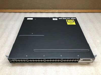 Cisco WS-C3560X-48T-S 48-Port Gigabit Ethernet Network Switch - Image 1 of 4
