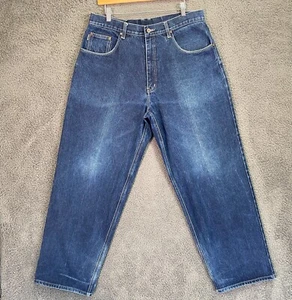 Y2K 90er Pelle Pelle Marc Buchanan Jeans Herren 36x32 (34x32) Wide Leg Baggy - Bild 1 von 24