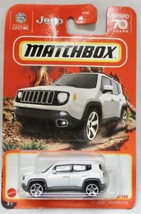 2023 ESTUCHE MATCHBOX T '19 JEEP RENEGADE BLANCO 40/100 ENVÍO COMBINADO - Imagen 1 de 1