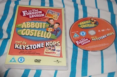 ABBOTT and COSTELLO In THE FOREIGN LEGION & MEET THE KEYSTONE COPS (DVD, 2006) - Image 1 of 2