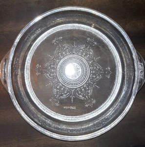 Vtg. FIRE KING Sapphire Blue Philbe 2-Handled 9" Casserole Roaster Baking Dish - Picture 1 of 3