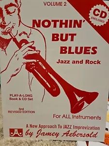 Nothin' But Blues Jazz And Rock Jazz Aebersold - Picture 1 of 5