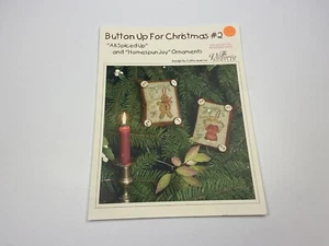 The Victoria Sampler Button Up For Christmas #2 Counted Cross Stitch Pattern 1R - Picture 1 of 3