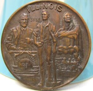The Official Illinois American Revolution Bicentennial Medallion 1976