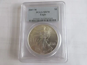 2007-W Silver Eagle PCGS MS70 - Picture 1 of 4
