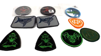 Adventure Sew On Patches Lot of 10 Assorted Designs Outdoor Hiking DIY - Image 1 of 4