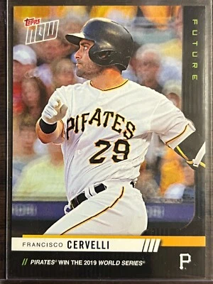 2019 Topps Now Future #65 Francisco Cervelli Pittsburgh Pirates - Image 1 of 2