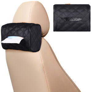  Car Tissue Holder Car Sun Visor Tissue Box Backseat Headrest Tissue Holder Auto