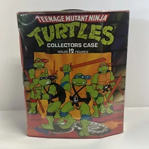 Teenage Mutant Ninja Turtles Collectors Case Holds 12 Figures Vintage 1988 USA - Picture 1 of 14