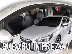 Deflectores de viento para Impreza Mk5 2017-up hatchback de 5 puertas juego de 4 piezas tintado Heko - Imagen 1 de 6