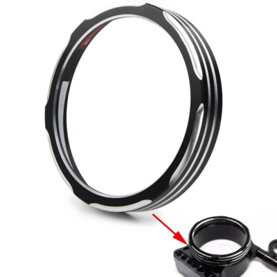 Anillo de ajuste bisel calibre velocímetro Dyna Low Ride para Harley Sportster XL883 1200 Foto 1 de 4