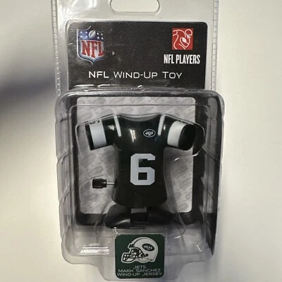 Camiseta de juguete de cuerda de la NFL New York Jets Mark Sanchez. Nuevo. Criaturas blanqueadoras. Foto 1 de 4