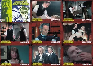 HAMMER PLATINUM COLLECTION 9 -FRANKENSTEIN CREATED WOMAN 18 CARD SET FW1-FW18 - Picture 1 of 2