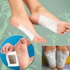 10 Kinoki Detox Foot Pad Patches Remove Harmful Body Toxins Sleep Herbal Cleanse