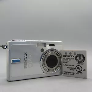 Pentax Digital Camera Optio S6 6.0MP Silver Tested - Picture 1 of 8
