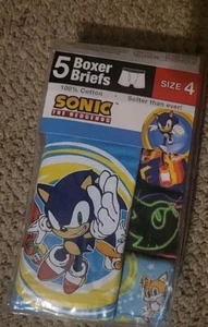5 Sonic Boxer Brief Size 4 - Picture 1 of 6
