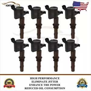 8 Ignition Coil Pack For Ford F150 Expedition 4.6L 5.4L V8 DG521 Brown Boots - Picture 1 of 10