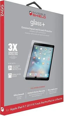 ZAGG InvisibleSHIELD iPad 5th & 6th Generation Tempered Glass Screen Protector - Image 1 of 4