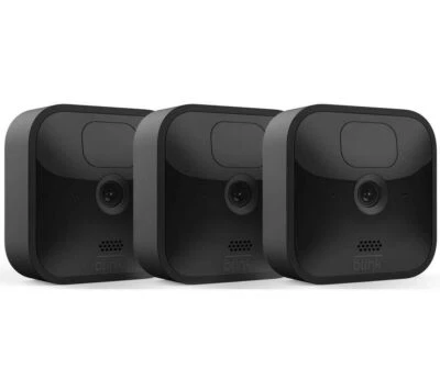 Blink Outdoor Smart Security Camera System 3nd Gen HD Weather-Resistant 3 Camera - Image 1 of 4