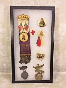 Order of Red Men and Degree of Pocahontas Representative Buttons Early 1900s  - Picture 1 of 12