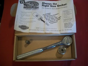 Gator Grip Universal Socket Tool Kit w/ 3/8" Ratchet, NOS NIB - Picture 1 of 4