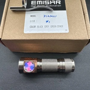 Emisar D3AATi Titanio - Osram NM1 W1 LED 6000k - Imagen 1 de 5