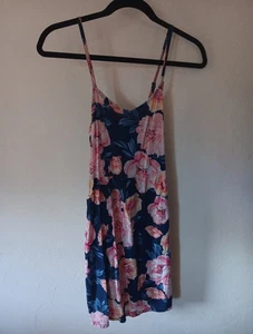 Old Navy Mädchen GR XL 14/16 Spaghettiträger Blumen Kleid Fit & Flare Sommerkleid - Bild 1 von 6