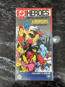 Grenadier Models DC Legion Of Super-Heroes Metal Figure Set 6503 1986 *Sealed* - Picture 1 of 8