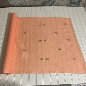 SILK SALMON FABRIC 3 Yards x 22 Inches Wide or 108 Inches x 22 Wide - Picture 1 of 15