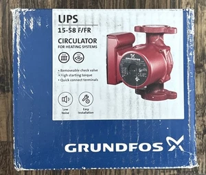GRUNDFOS - Circulator Pump - UPS15-58FC 3-Spd - Brand New - Picture 1 of 4