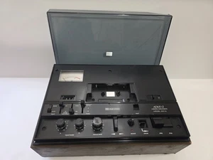 Advent Model 201A Stereo Cassette Player Recorder VTG Wood Grain W Cover - Picture 1 of 12