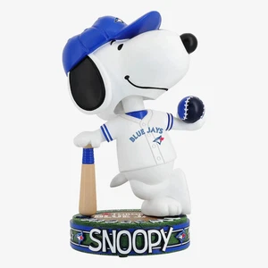 Snoopy Toronto Blue Jays 2025 Peanuts Bighead Bobblehead MLB Baseball - Picture 1 of 1