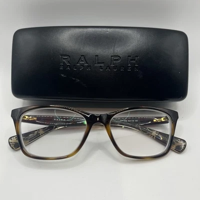 Marco de gafas Ralph Lauren RA7071 502 para mujer marrón tortuga borde completo 52-16-140 Foto 1 de 4