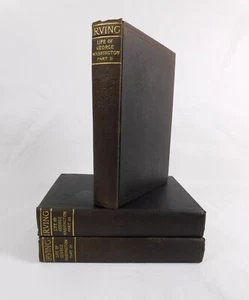 Life of George Washington by Washington Irving Volumes 2, 3, and 4 - Picture 1 of 19