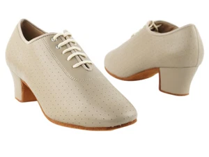 Women's West Coast Swing Salsa Ballroom Dance Shoes low Heel 1.6 VeryFine C2001 - Picture 1 of 36