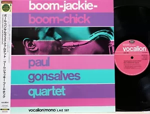 PAUL GONSALVES "BOOM-JACKIE-BOOM-CHICK" VOCALION Japan LP OBI MONO 180g NM/NM - Picture 1 of 4